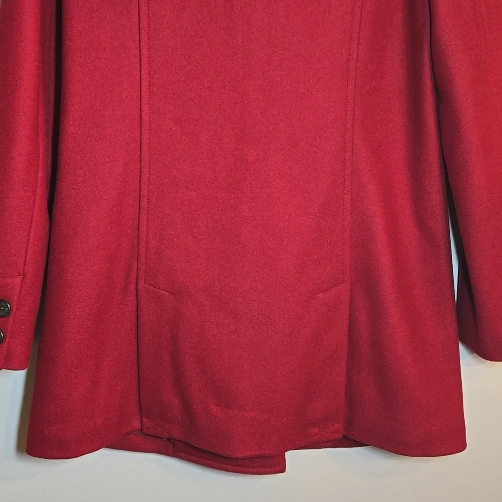 J. Crew Wool Doulbe Breasted Quilted Thinsulated Lined Button Cuff Peacoat NWOT - Picture 8 of 15